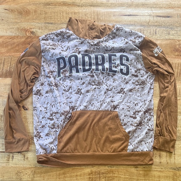 San Diego padres camo pullover shirt men’s medium - Picture 1 of 7